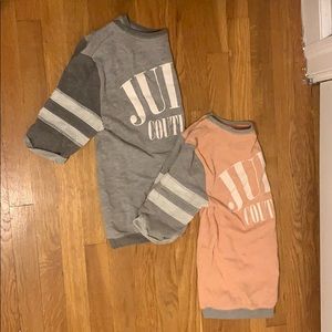 Juicy Couture Terry cloth Short Sleeve Tops BUNDLE